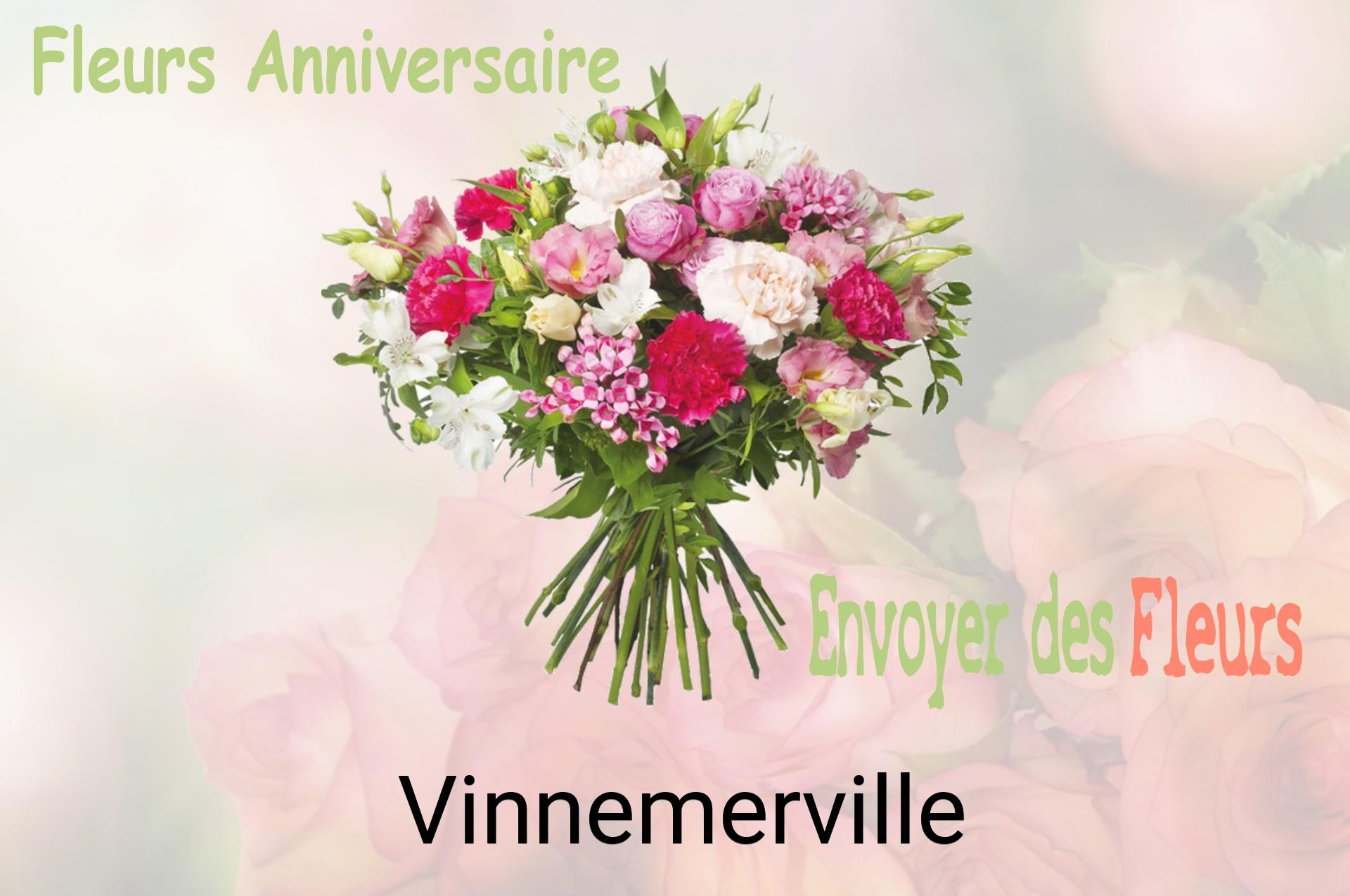 Bouquet de fleurs d’anniversaire livré à Vinnemerville